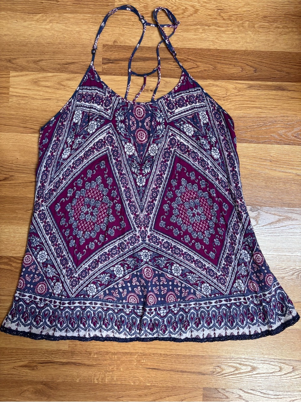 Lorimer NYC Boho Style Tank Top Size Medium